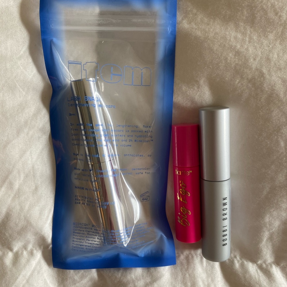 Bobbi Brown and Tarte Assorted Mascara Samples